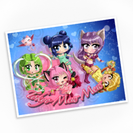 Tokyo Mew Mew Print – Available in Multiple Sizes!