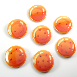 Dragon Ball 1.5″ Pinback Button or Magnet Set