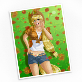 Humanized Applejack Print – Available in Multiple Sizes!