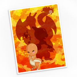 Charmander Print – Available in Multiple Sizes!