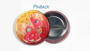 Custom Buttons 1.5" Pinback Button Example