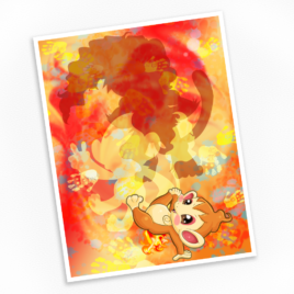 Chimchar Print – Available in Multiple Sizes!