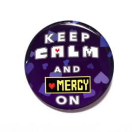 Mercy button made by Camie M. Anderson
